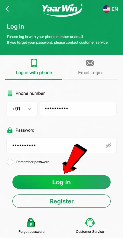 yaarwin-login